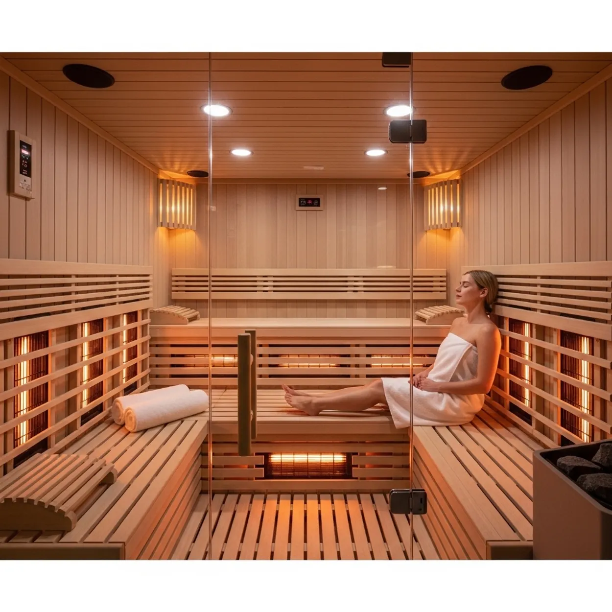 Cover for Benefits of Infrared Sauna Therapy